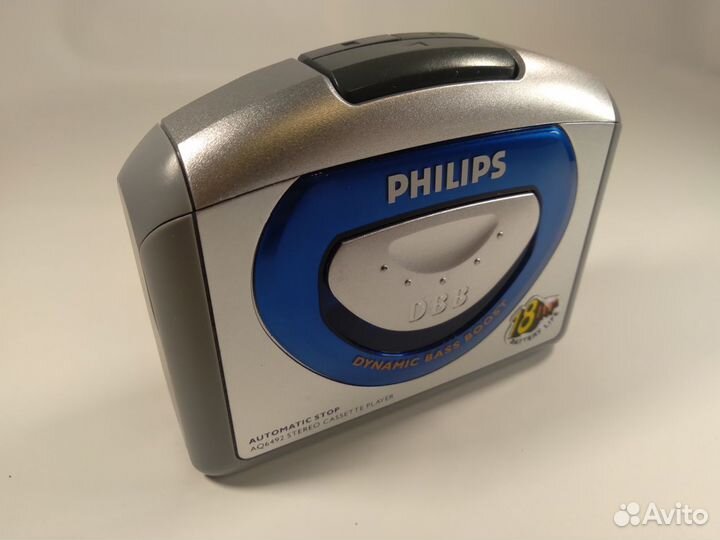 Кассетный плеер Philips AQ6492. Есть видео работы