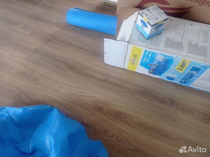 Каркасный бассейн avenli 6125л 360x76cсм