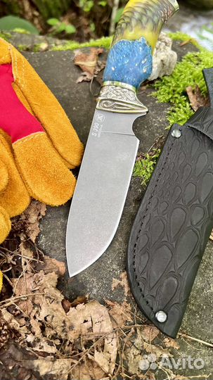Нож охотничий ручной работы