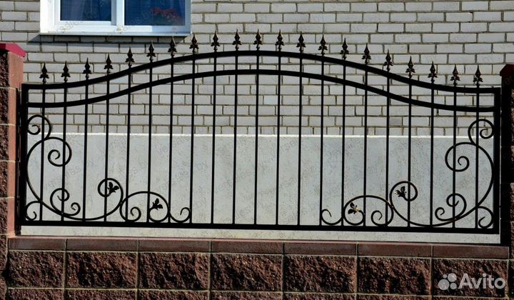 Заборы металлические Модель № 1321