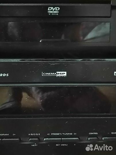 AV Yamaha RX-V540rds+DVD-S540