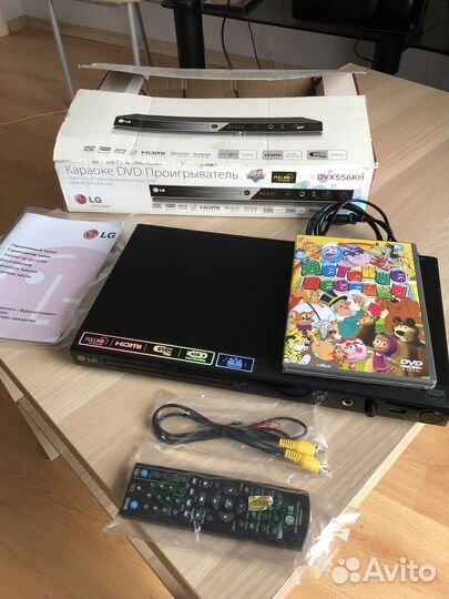 Мультиформатный проигрыватель LG DVX556KH