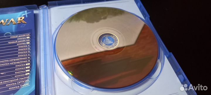 Диск god of war ps4