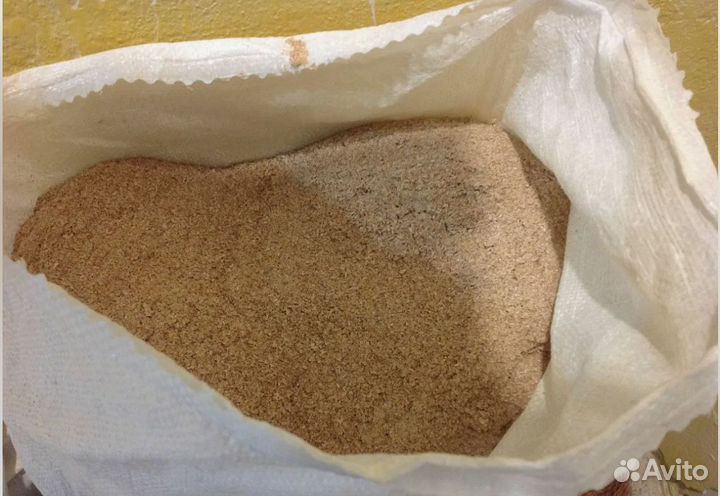 Отруби пшеничные в мешках фасованные