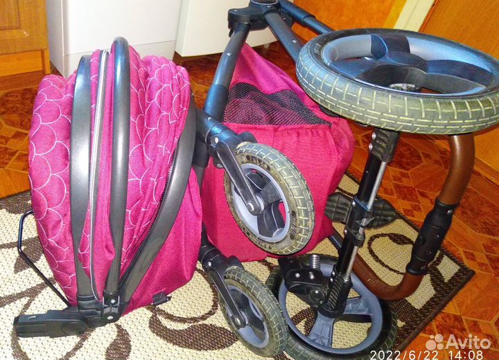 Коляска 2 в 1 Luxmom