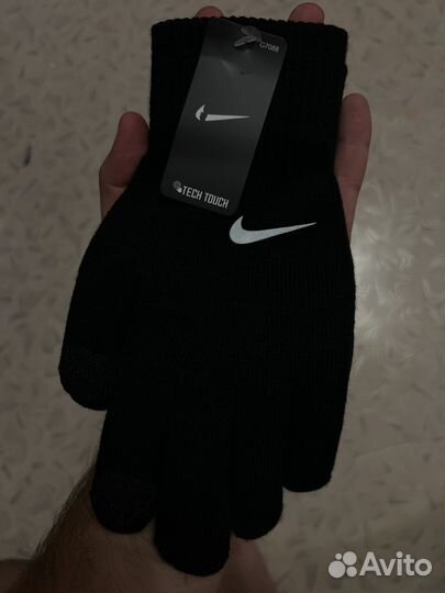 Перчатки nike зимние