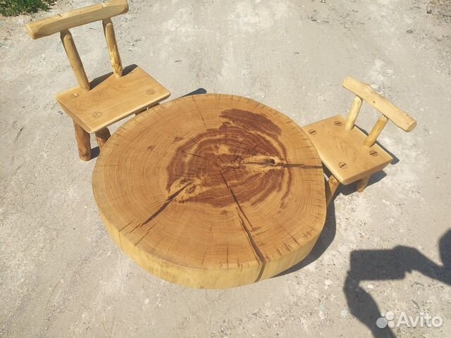 Столешница из спила дуба