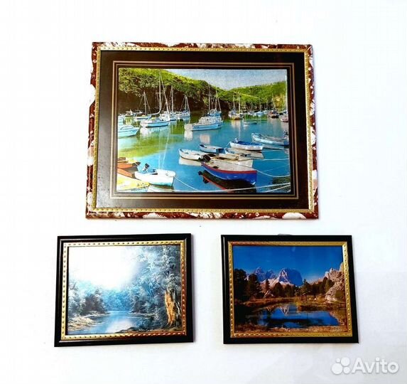 Картины Голографические и фотопечать разные Винтаж