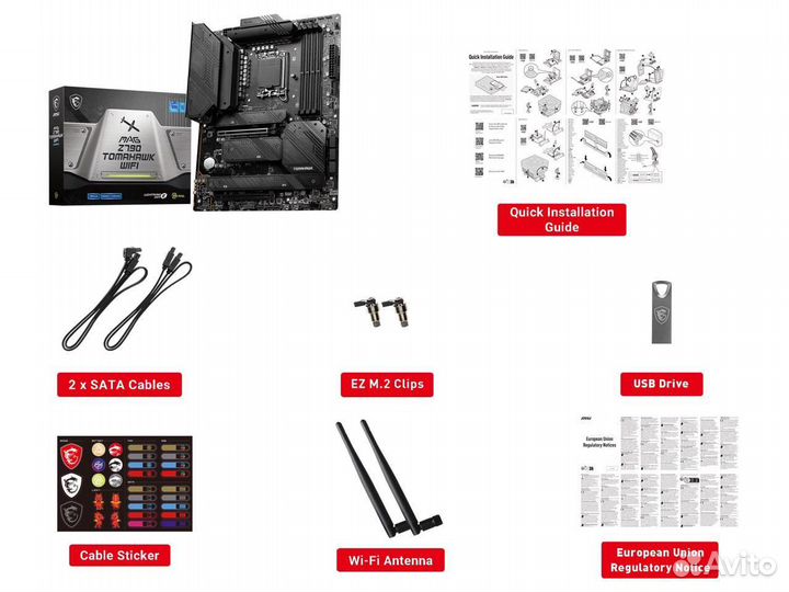 MSI MAG Z790 tomahawk wifi LGA 1700 Intel Z790