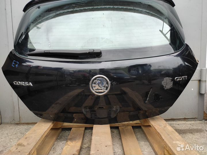 Крышка багажника на Opel Corsa D 3Д Z20R