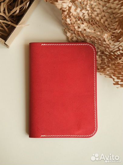 Обложка для паспорта натуральная кожа