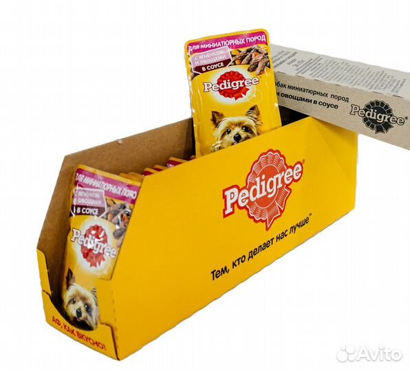 Влажный корм Pedigree для собак миниатюрных пород