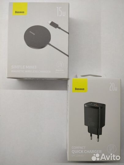 Магнитное беспроводное зарядное устройство Baseus