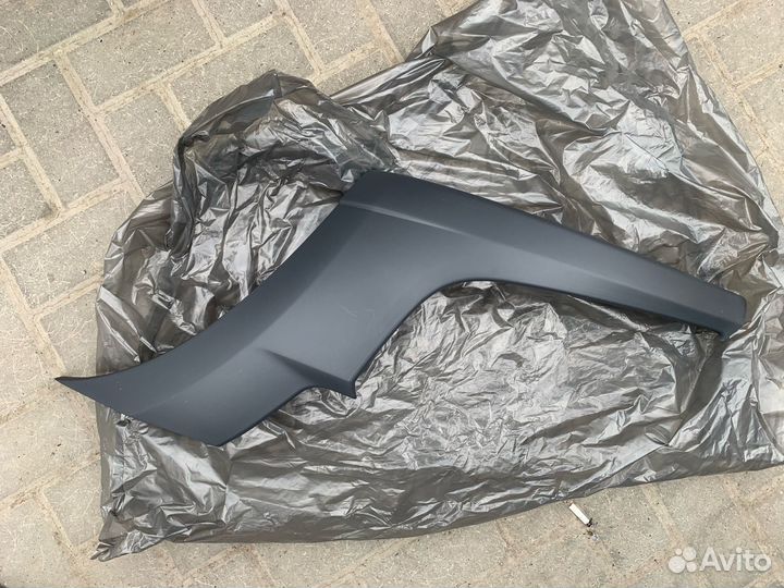 Накладка переднего бампера для Лада ларгус кросс