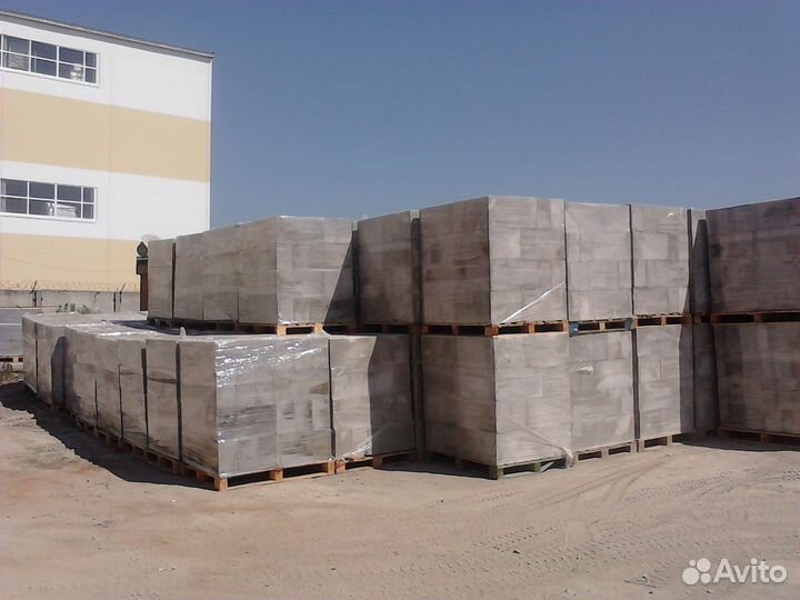 Газобетонные блоки 625 x 400 x 250 мм