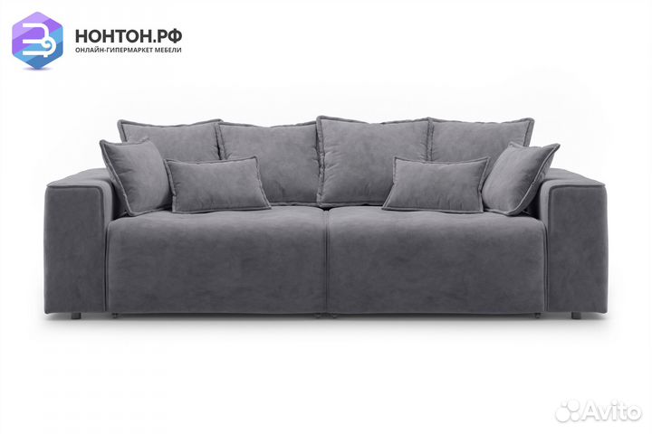 Диван еврокнижка Венте серый