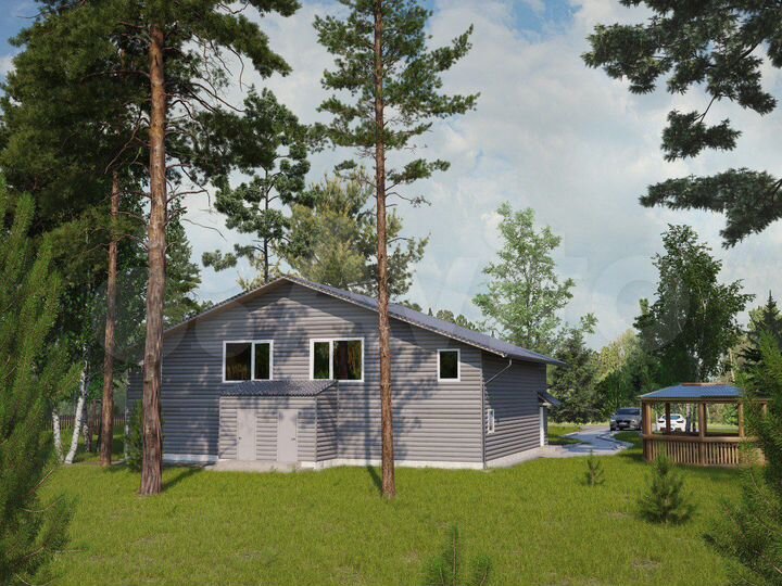 Коттедж 340 м² на участке 19 сот.