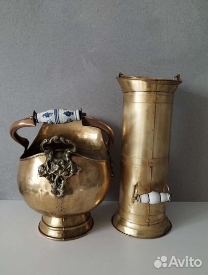 Винтажные латунные зольнки