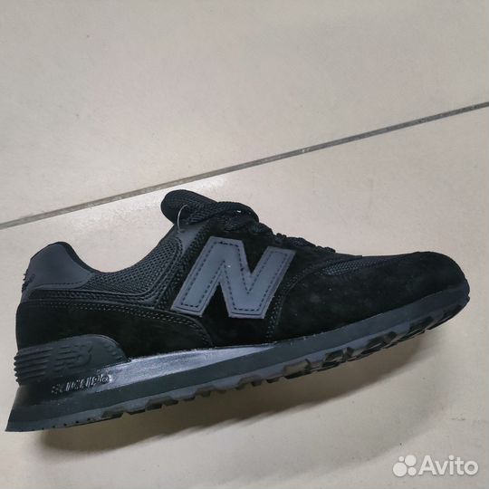 Кроссовки New Balance 574 мужской чёрный Black