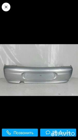 Задний бампер ваз 2110