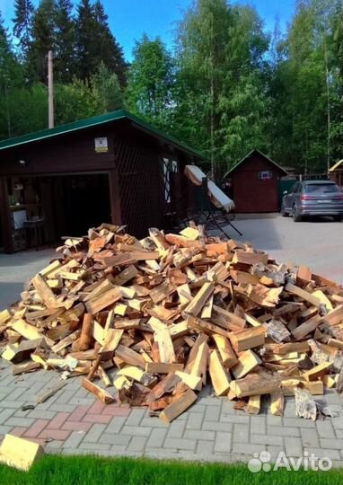 Дрова Ольха от 1 куба с доставкой в Выборге любого