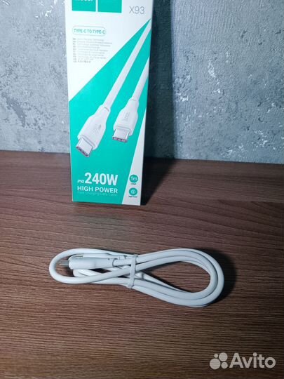 Кабель hoco Type-c to Type-c