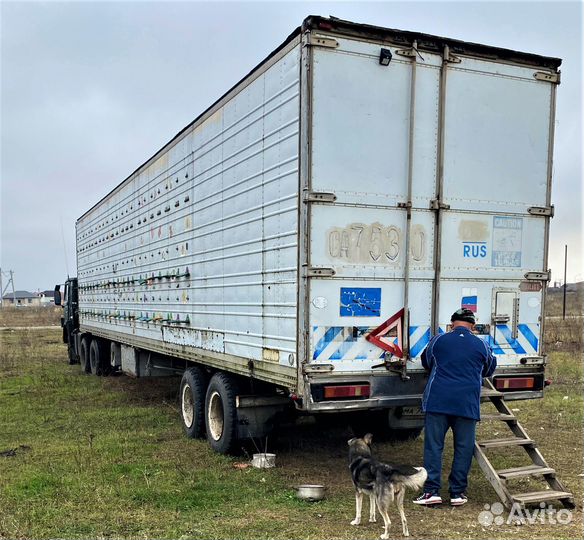 Пасека на базе рефрижератора в сцепке с камазом