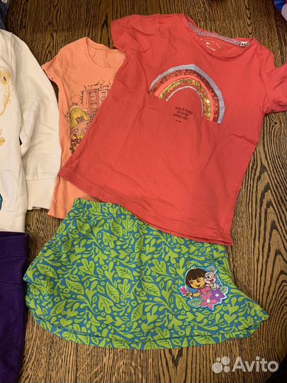 Пакет вещей для девочки 104-110, весенние и летние