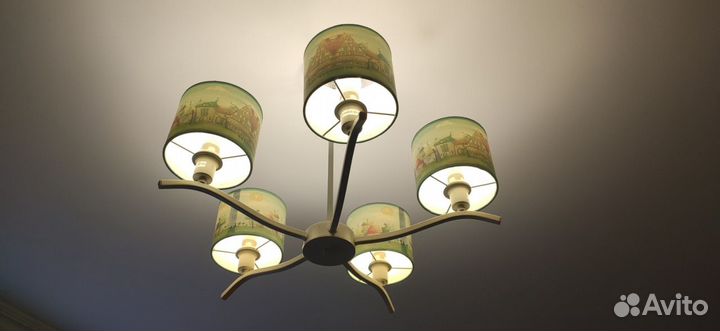 Люстра и бра для Детской