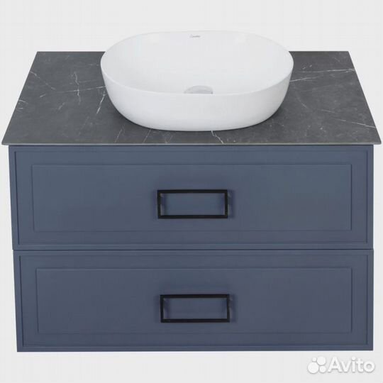 Тумба син мат 97,6см Cubo Twin FNC-01-CUB-BG-100-2