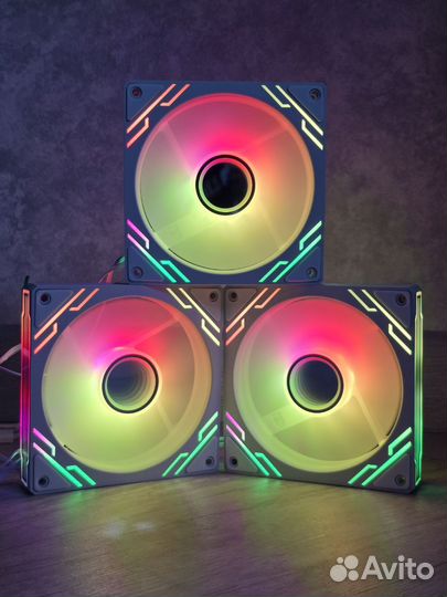 Корпусные вентиляторы argb