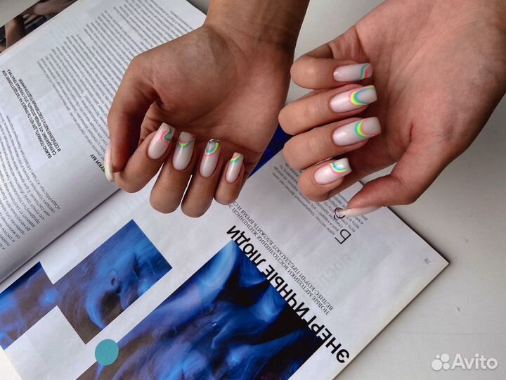 Маникюр педикюр гель-лак