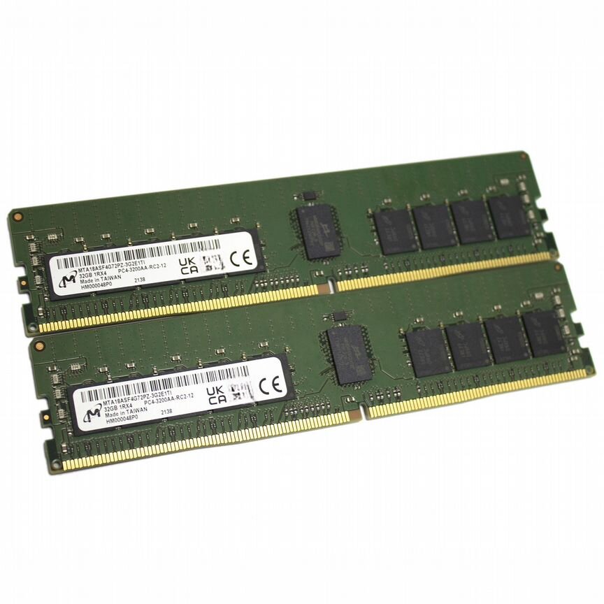 [MTA18ASF4G72PZ-3G2] Ddr4 Reg 32gb Micron 3200aa-R Mta18asf4g72pz-3g2