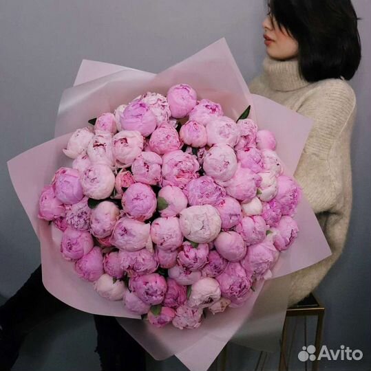 Пионы букет пионов доставка розовые