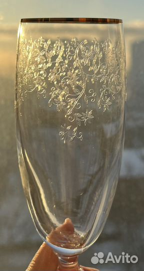 Бокалы из хрусталя для игристого (шампанского)