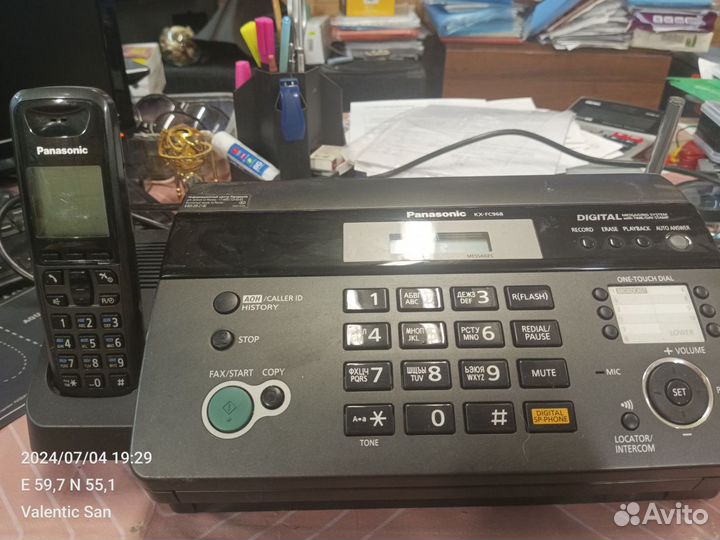 Факс panasonic