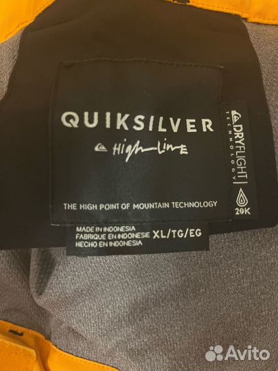 Штаны сноуборд Quiksilver Travis Rice XL мембр.20К