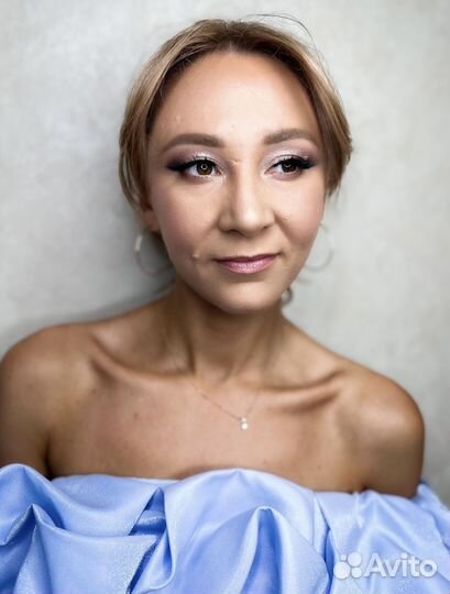 Прически локоны макияж