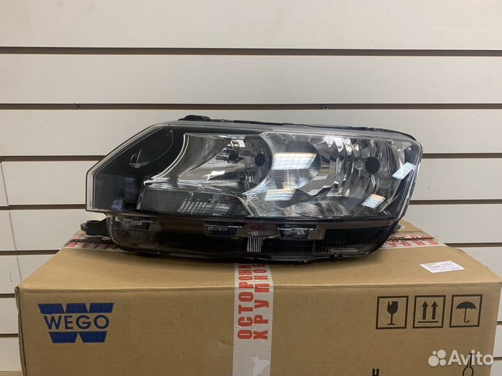 Фара левая Шкода Рапид / Skoda Rapid 2012-2017