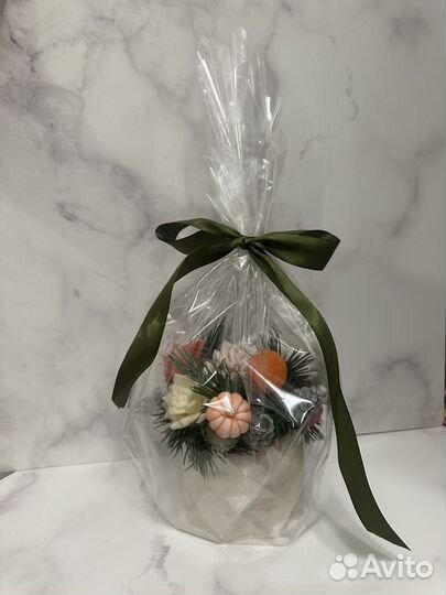 Букет из мыльных цветов