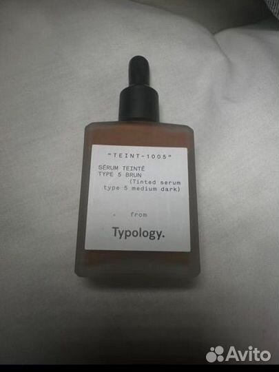 Typology tinted serum - тональный крем