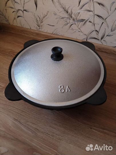 Казан чугунный узбекский