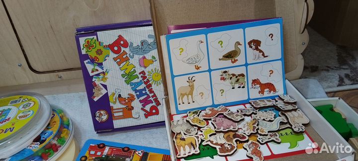 Игрушки развивашки пакетом