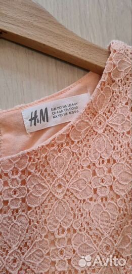 Платье для девочки H&M, 110-116 р