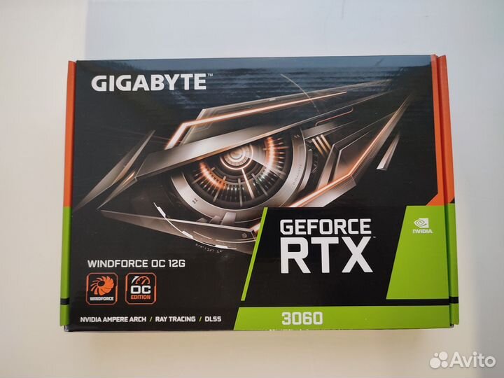Gigabyte RTX 3060 Windforce OC 12Gb (Новая)