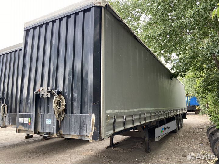 Полуприцеп шторно-бортовой Meusburger Новтрак SP-360PR, 2013