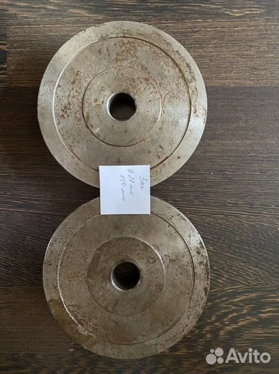 Спортивные блины для штанги 28 мм