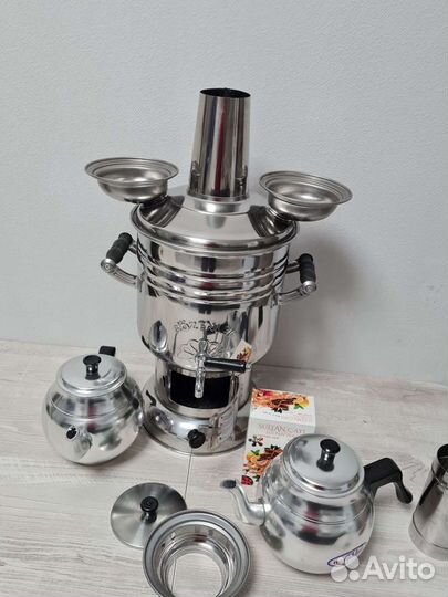 Самовар на дровах / самовар на углях