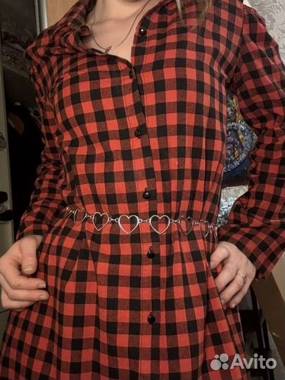 Платье рубашка