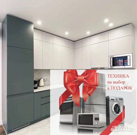 Кухни готовые и на заказ. Фасады на выбор